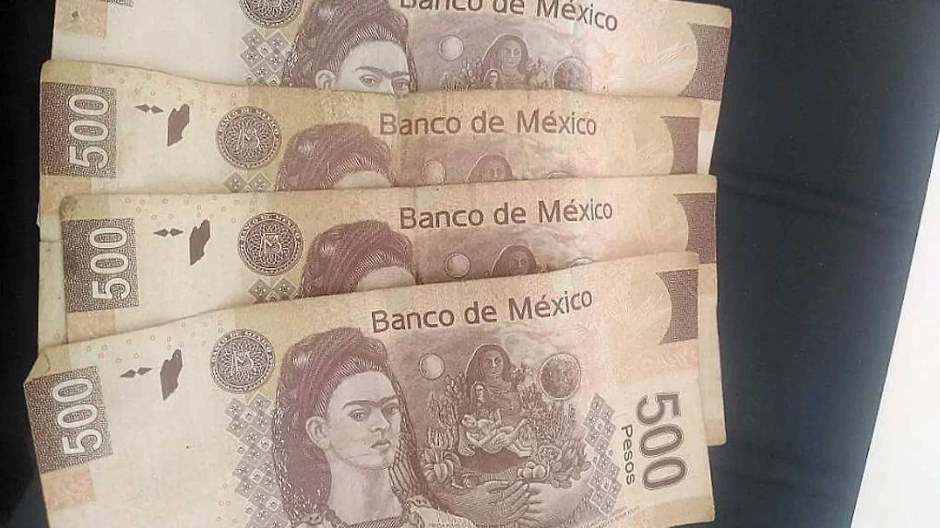 Billetes de quinientos pesos